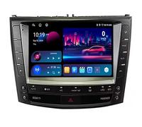 BUCHUAN Android 15 Autoradio Stereo 9 Zoll HD Digital Multi-Touchscreen für Lexus IS250 IS300 IS200 IS220 IS350 2005-2012, Android Auto mit GPS Bluetooth Lenkradsteuerung DAB mit Rückfahrkamera