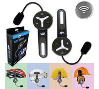 BuddyChat Gegensprechanlage DUO 2er Set, Motorrad, Helm, Vollduplex, Bluetooth