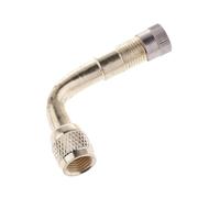 budiniao Motorrad Reifenventil Verlängerungsschaft, Kupferadapter für alle Motorradreifen, abgewinkelter Reifenventil Adapter, Kfz Ventilverlängerung, 90 Grad