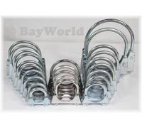Bügelschelle M8 oder M10 Auspuffschelle U Bolt Clamp viele Durchmesser Top Rohr