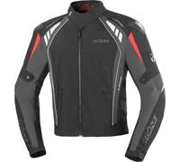 Büse B.Racing Pro Motorrad Textiljacke, schwarz-rot, Größe M für Männer