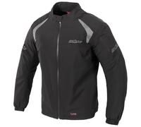 Büse Breeze Motorrad Regenjacke, schwarz, 3XL
