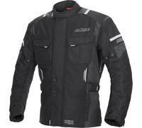 Büse Breno Pro Motorrad Textiljacke, schwarz-grau, Größe S für Männer