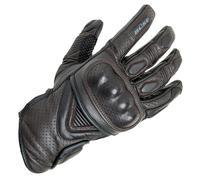 Büse Cafe Racer perforierte Motorrad Handschuhe, braun, Größe 2XL für Männer