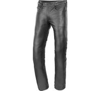 Büse Damen Lederjeans, schwarz, Größe 42
