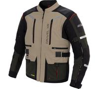 Büse Gravel XR wasserdichte Damen Motorrad Textiljacke, beige, Größe 36
