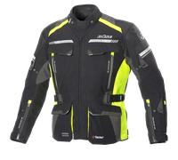 Büse Highland II Jacke schwarz / gelb 50