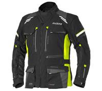 Büse Highland III Damen Textiljacke, schwarz-fluogelb Größe: 34