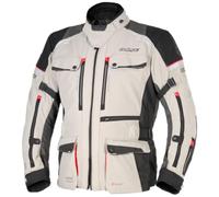 Büse Highland III Motorrad Textiljacke, Humax Membranjacke herausnehmbar, wasserdicht atmungsaktiv, Neoprenkragen, AA EN 17092-3:2020, YF Level 2 Schulter Ellbogen, Sand, Größe 54