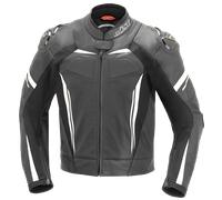 Büse Imola Damenjacke Leder Farbe: Schwarz/Weiss | Größe: 36