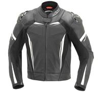 Büse Imola Lederjacke Schwarz / Weiß 26 (kurz)