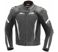 Büse Imola Lederjacke Schwarz / Weiß 26 (kurz)