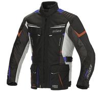 Büse Herren Textiljacke Lago Pro wasserdicht mit Protektoren Grau/Blau/Rot 4XL