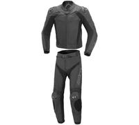 Büse Lederkombi Assen 2tlg. schwarz Herren 50