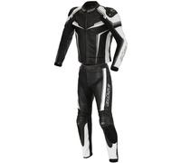 Büse Mille 2-Teiler Motorrad Lederkombi (Black/White,62)