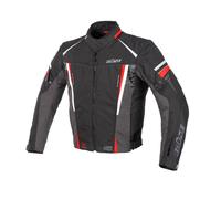 Büse Miles Textiljacke, schwarz-rot Größe: XL