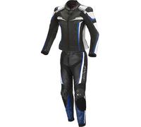Büse Mille 2-Teiler Damen Motorrad Lederkombi, schwarz/blau, Größe 36