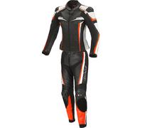 Büse Mille 2-Teiler Damen Motorrad Lederkombi, schwarz/orange, Größe 40