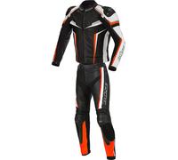 Büse Mille 2-Teiler Motorrad Lederkombi, schwarz/orange/weiß, Größe 48