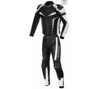 BÜSE Mille Lederkombi, zweiteilig, Schwarz-Weiss, 5XL / 62