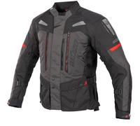 Büse Monterey wasserdichte Motorrad Textiljacke, schwarz-grau, Größe 62 für Männer
