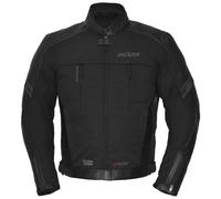 Büse Novaro wasserdichte Motorrad Leder-/Textiljacke, schwarz, Größe 50 für Männer