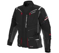 Büse Textiljacke Open Road III Damen Schwarz-Rot Wasserdicht Größe 46