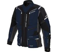 Büse Open Road III wasserdichte Motorrad Textiljacke, blau/schwarz, 58