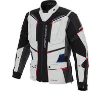 Büse Open Road III wasserdichte Motorrad Textiljacke, grau-weiss, Größe 54 für Männer
