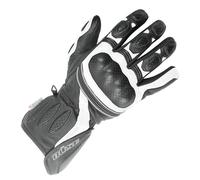 Büse Pit Lane Handschuhe, schwarz-weiß Größe: 9