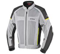 Büse Santerno Motorrad Textiljacke, grau, Größe XL für Männer