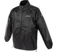 Motorrad Regenjacke XXL - Büse Spray wasserdicht zum Überziehen schwarz