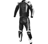 Büse Track Lederkombi Zweiteiler Damen Schwarz / Weiß 42 (Damen)