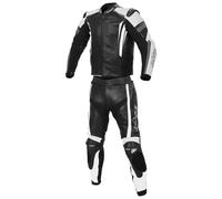 Büse Track Lederkombi Zweiteiler Damen Schwarz / Weiß 42 (Damen)