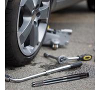 BUGUUYO Radmontagehilfe Schraubbolzen aus Langlebigem Edelstahl Präziser Positionierungsstift zur Sicheren Radausrichtung und Reifenmontage Professionelles Werkzeug für Auto reifenwechsel