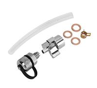 BUHB Quick Twist Ölablassventil, Rostfreier, Glatter Ölablass, Alterungsbeständig für Abflussrohre (M12 * 1,5)