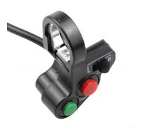 Bulevisiter Motorrad-Lenkerschalter mit Blinker, Scheinwerfer und Steuerung für 22-mm-Lenker, ABS-Kunststoffgehäuse und Kupfer-Verdrahtung, kompatibel