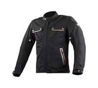 Bullet Black Herren Textil Motorrad Jacke, 3XL 3XL schwarz