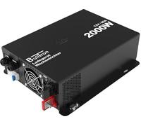 BullTron Combi Wechselrichter 2000 W und Ladegerät 80 A, 12 V, 28,5 x 38,5 x 11 cm