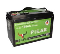 BullTron LiFePO4 12,8V 160Ah Smart BMS Bluetooth Polar mit 0% MwSt nach §12 Abs. 3 UstG