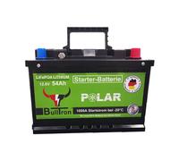 BullTron LiFePO4 12,8V 54Ah Smart BMS Bluetooth Starter Polar mit 0% MwSt nach §12 Abs. 3 UstG