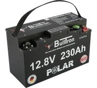 BullTron 230Ah Polar LiFePO4 12.8V Akku mit Smart BMS, Bluetooth App und Heizung