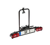 Bullwing SR1 - Fahrradträger für 1 Fahrrad auf die Auto Anhängerkupplung (Diebstahlschutz,Rahmenhalter,Spanngurt)