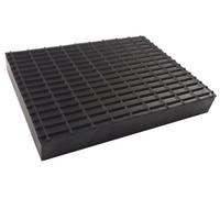 BUSCHiNG GmbH Tankstellen- und Werkstattgeräte Gummiblock universal 20 Gummiauflage (Rangier-Wagenheber) 100694