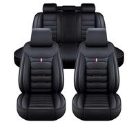 BUVBRJDR Auto Sitzbezüge, für MG S5 EV ES5 ES34 2024-2027 Leder Autositzbezüge Sets Wasserdicht VerschleißFest Vorne Hinten Sitzschoner Innenraum Zubehör