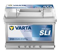 BVD VARTA Dynamic SLI D95 Batterie 560409054K262, D59, 12 V, 60 Ah, 540 A