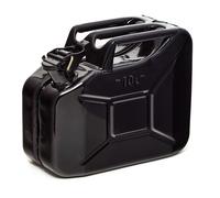 BW Kraftstoffkanister Metall Benzinkanister 10 Liter Schwarz RAL 9005 und UN-Zulassung Made in Europe