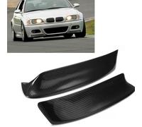 byjgs Stoßfängerlippe Spoilerlippe für BMW E46 M3 1999-2006, Sport-Performance Frontspoiler AntiKollision Car Front Lower Bumper Lip Spoiler