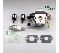 C1Q-S225 Vergaser + Zündkerze für Stihl HS81 HS81R HS81RC HS81T HS86 HS86R HS86T