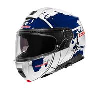 SCHUBERTH C5 Globe Blue Motorrad Klapphelm, 57 (M)